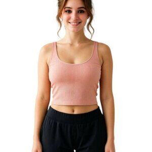 DYI Women's Performance Tank Top Mellow Rose Size Small